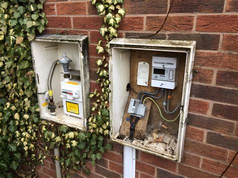 electric meter box cracked|cost to replace meter box.